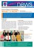 Inews WHAT S NEW? contents. Advanced Master of Dermatology- So what is new?