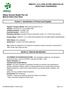 Abbey Animal Health Pty Ltd Material Safety Data Sheet