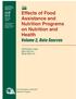 Effects of Food Assistance and Nutrition Programs on Nutrition and Health Volume 2, Data Sources