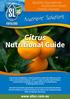 Citrus. Nutritional Guide