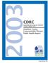 CDRC. Hamilton County Communicable Disease Public Health Report. Communicable Disease Reporting Collaborative Cincinnati - Hamilton County