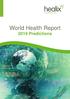 World Health Report 2019 Predictions