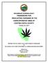 FRAMEWORK FOR REGULATING CANNABIS IN THE UNINCOPORATED AREA OF CONTRA COSTA COUNTY