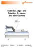 TESI Massage- and Traction Systems and accessories