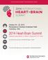 2014 Heart-Brain Summit