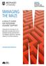 MANAGING THE MAZE A FACULTY GUIDE FOR ACCESSING STUDENT SUPPORT. monash.edu/medicine