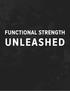 Functional Strength Report: The Way You re Training ISN T Maximizing Your Strength!