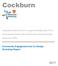 Cockburn. Community Engagement and Co-Design Workshop Report