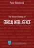 The Unicist Ontology of Ethical Intelligence