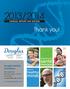2013/2014. Thank you! ANNUAL REPORT ON GIVING. Douglas Institute Foundation