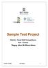 Sample Test Project District / Zonal Skill Competitions Skill- Cooking Version 1 Dec 2017 Skill- Cooking
