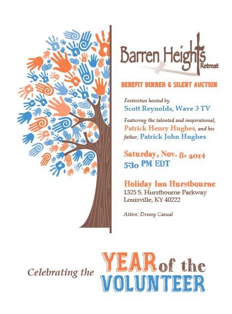 Barren Heights Newsletter FALL 2014 Volume 8 Issue 3 I will make rivers flow on barren heights,