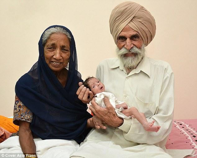 Indian woman in her 70s gives birth to healthy baby boy