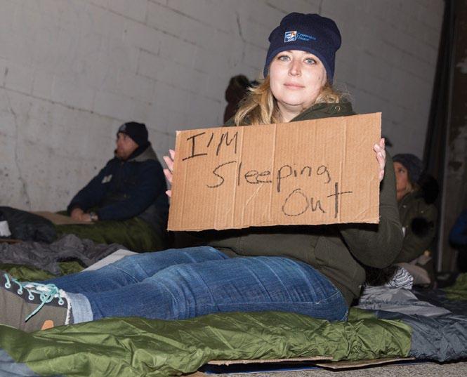 Join the Sleep Out Movement and raise critical funds for homeless youth!