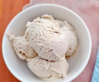 Low Carb Coconut Ice Cream 4.1 net carbs per serving for 6 servings. Toast grated coconut in a skillet over medium heat, stirring constantly. Remove and set aside.
