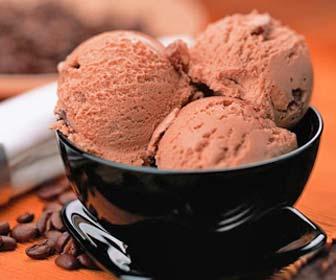 Low Carb Coffee Ice Cream 3.5 net carbs per serving for 4 servings. Beat the egg yolks with the Splenda. Add cream and coffee. Add to a sauce pan and heat until thick.