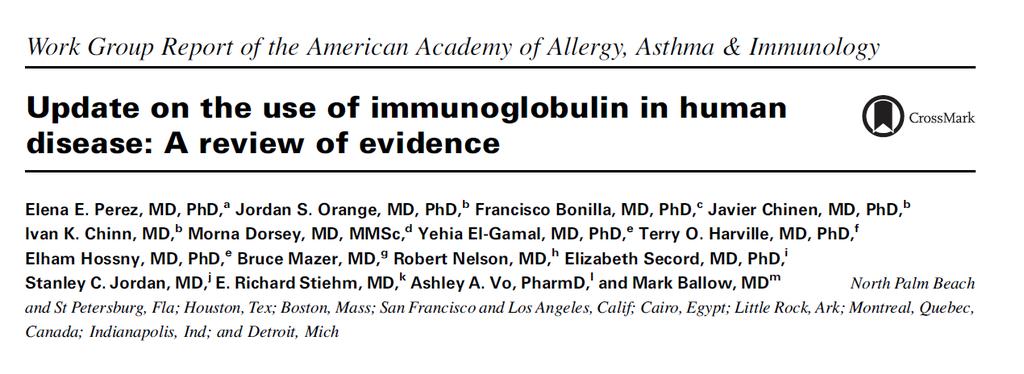 Immunoglobulin replacement for this use [subclass deficiency] has been controversial.