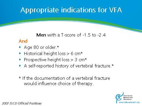 - Vogt TM et al. (2000) Vertebral fracture prevalence among women screened for the Fracture Intervention Trial and a simple clinical tool to screen for undiagnosed vertebral fractures.