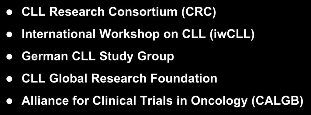 CLL Collaborations CLL Research