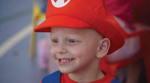 LIAM, 6, DIAGNOSED WITH IPEX SYNDROME, WISHED FOR A SUPER MARIO THEMED BIRTHDAY PARTY.