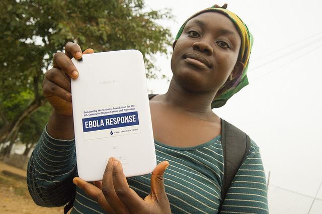 Funding for Ebola case monitoring trial program in Liberia, including both