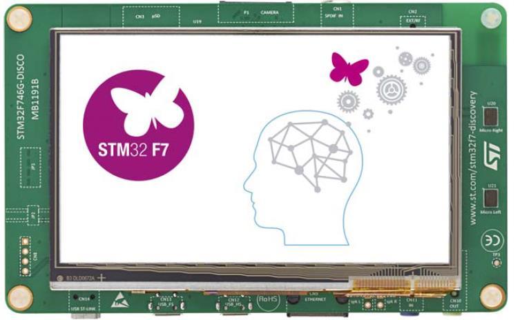 2.1 Main Control Card STM32F746G-DISCO discovery board manages all control operations of audiometer (Figure 2.2).
