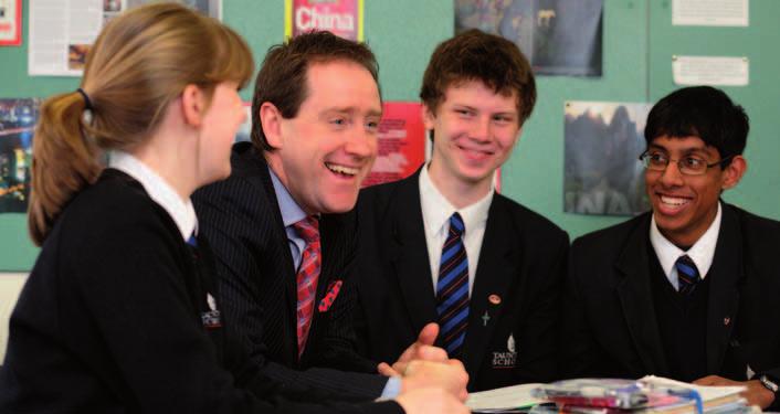 MERTONIANS IN EDUCATION FEATURES DR JOHN NEWTON WITH TAUNTON SCHOOL STUDENTS We are already seeing the next iteration of headship the American model of being totally given over to fundraising and