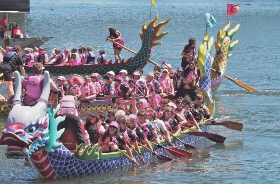 The effect of a whole body ex program and dragon boat training on arm volume in women treated for breast cancer. Lane K, Jesperson D. Eur J Cancer Care. 2005.