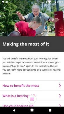 If close by, the Proximity bars will indicate how close you are to your hearing