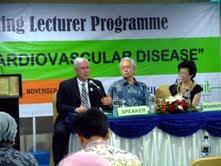 Marzuki Suryaatmadja, SpPK (K) from IACC Prof Gary L Myers talked about Biomarkers for Assessing Cardiovascular Disease Risk The event was well-attended with 106 participants from clinical