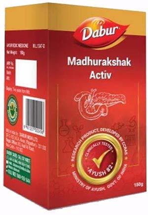 Recently launched: Madhurakshak Activ (Ayush 82 powder) 20 Madhurakshak Activ (Ayush 82 Powder) DABUR MADHU RAKSHAK ACTIV launched in partnership with C.C.R.A.S. (Ministry of Ayush, Govt.