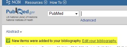 My Bibliography: Adding Citations from