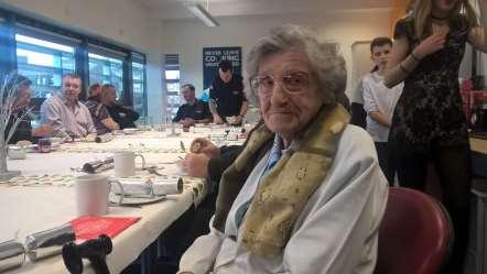 Highlights from the festivities A 99 year-old was among the guests enjoying Christmas Day at Dagenham