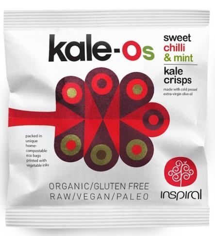 Kale-Os Kale Crisps Raw, Paleo Light as a