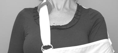 Regular Sling The regular sling is designed to keep your operated shoulder in a comfortable position after your surgery. This sling should be removed for bathing, dressing and exercising.