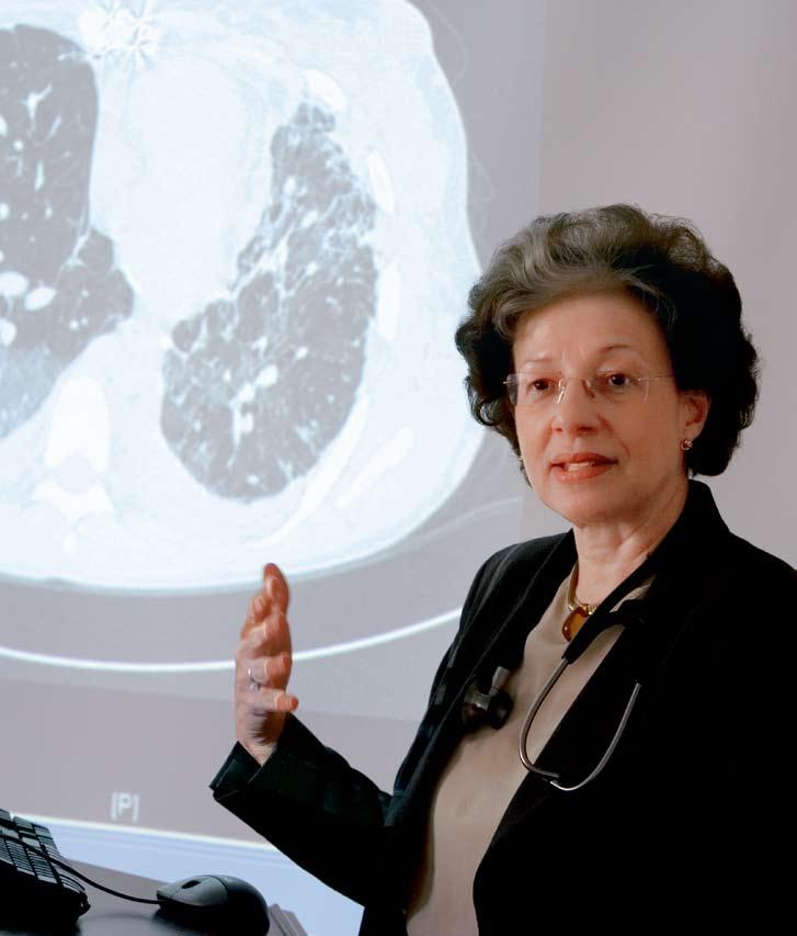 DR. MARIA PADILLA joined the Division in 2004 as Director of the Pulmonary Fibrosis and