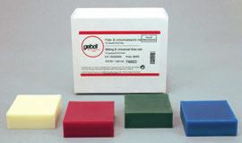 Special Waxes Boxing Wax, red For individual impression trays without former.