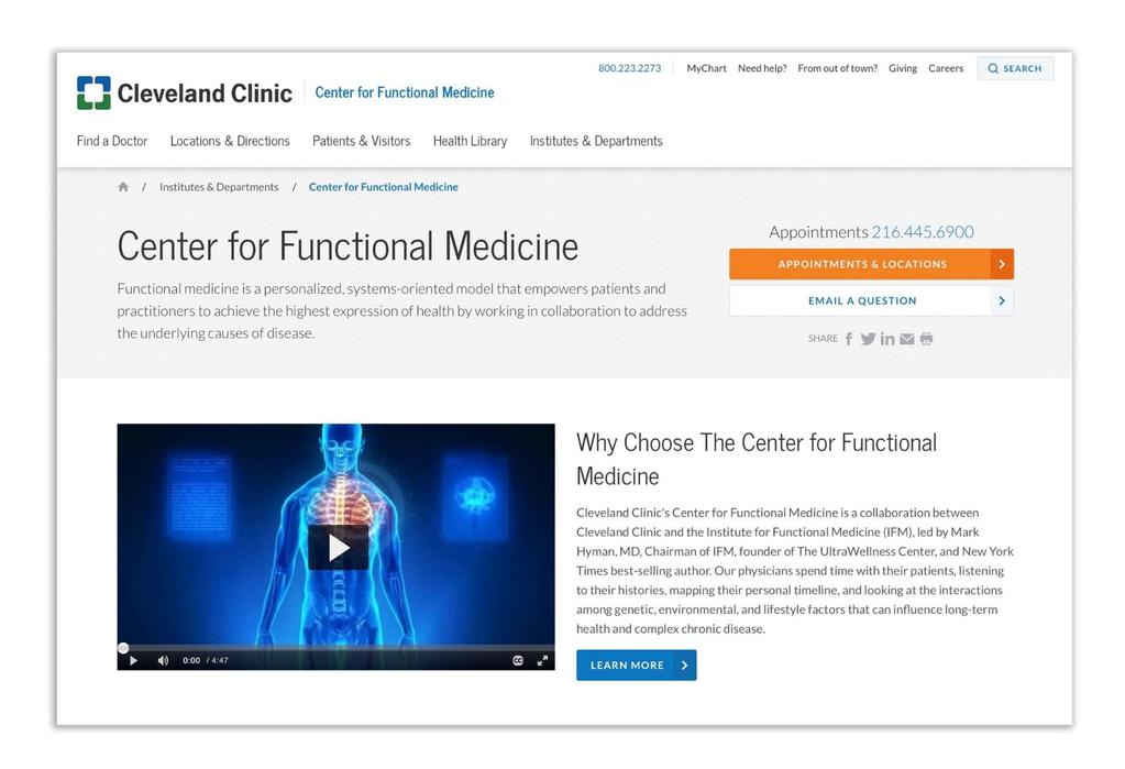 Functional medicine: What is it?