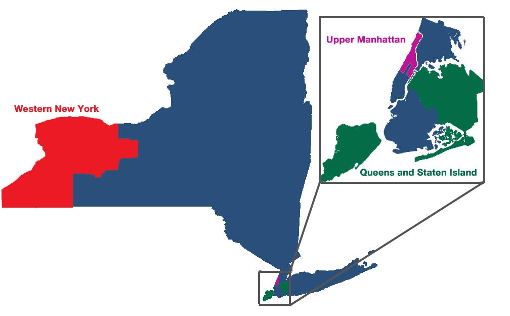 Existing collaborative locations in New York State Susan Weigl, Director;