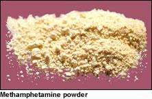 Methamphetamine (Meth) Meth is a crystal-like powdered substance that