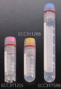 Both cap and tube are made of same polypropylene material, therefore same coeffi cient of expansion ensures secure seal at all temperatures 5. Thick wall makes vial almost unbreakable 6.