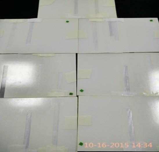 Minimum specification adhesion Fig (9): Effect of gel content on Adhesion strength It was also found that the EVA peel with glass was not smooth in case of gel content 15%.