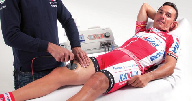 Joaquim Rodríguez, Katusha UCI PRO TOUR Rafael Nadal uses INDIBA activtherapy in his recovery INDIBA Activ is present at many national and international sports events and is used by athletes from
