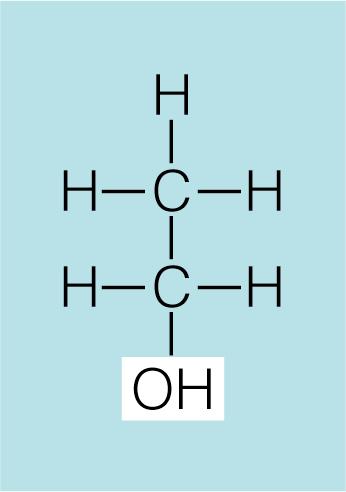 Busch, Ph.D. Alcohol is a term used by chemists to describe a type of molecule.