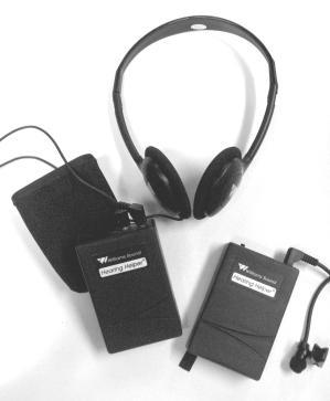 ASSISTIVE LISTENING SYSTEMS FM SYSTEMS FM = frequency modulation (works the same way as FM radios do)