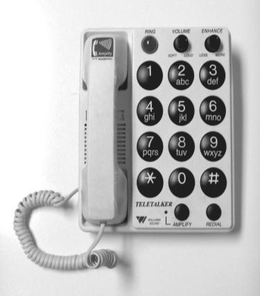 TELEPHONE OPTIONS AMPLIFIED TELEPHONES AND