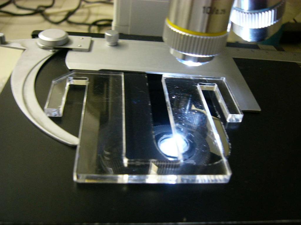 Transparent microscope