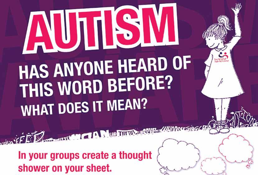 Autism awareness lesson plans and resources A huge part of Schools Autism Awareness Week is helping educate your colleagues and pupils about autism and how to help autistic students feel supported,