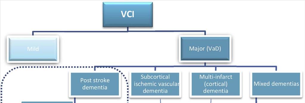 VASCULAR IMPAIRMENT OF COGNITION CLASSIFICATION CONSENSUS STUDY (VICCCS; SKROOT, 2017) Proposed mechanisms of cause: Cerebral