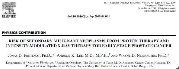 Results: Proton therapy reduced the risk of SMN by 26 to 39% compared to IMRT.